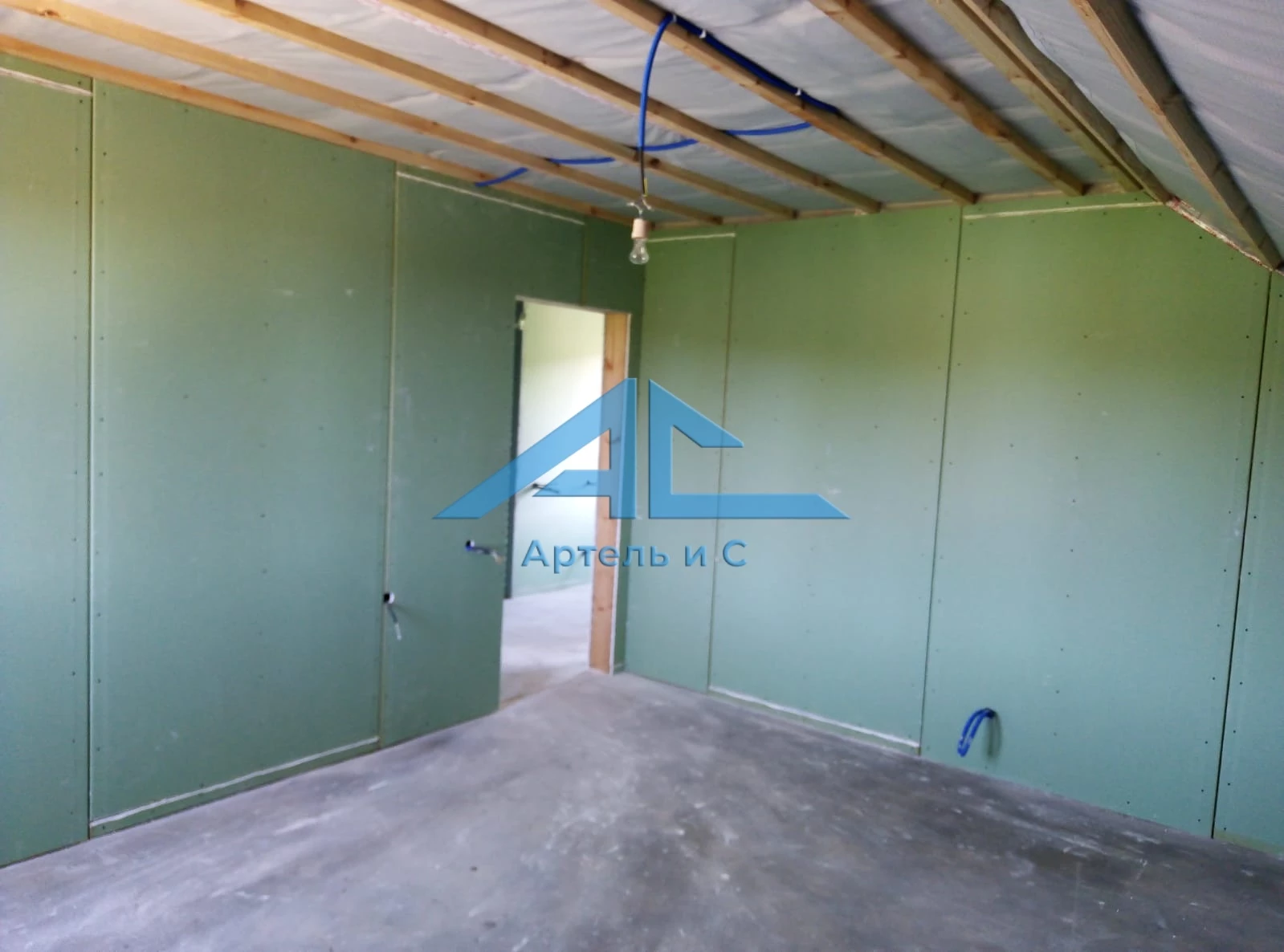 Черновая отделка дома фото