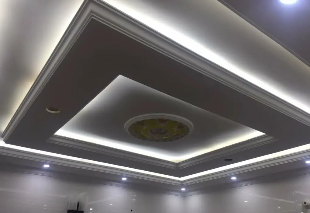 Дизайн потолка из гипсокартона фото