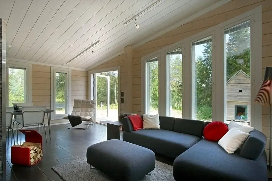Интерьер загородного дома в финском стиле фото