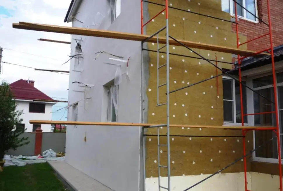 Восстановление дома мокрым фасадом фото 