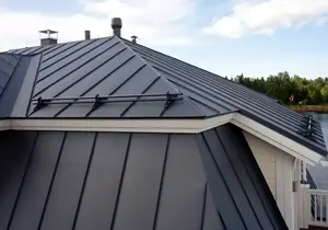 Крыша из металла